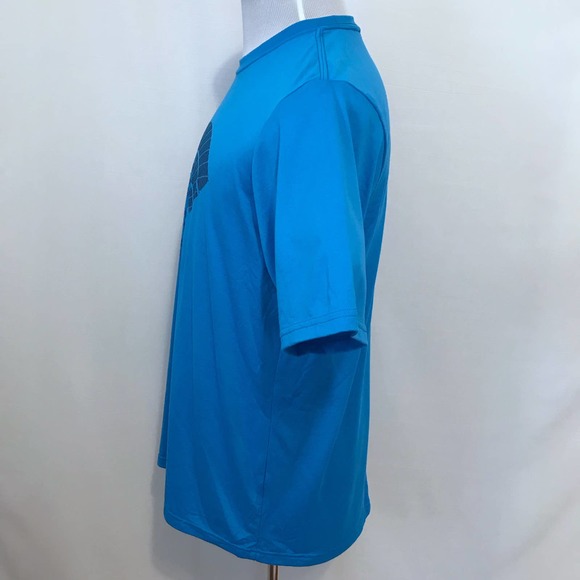 The North Face NWT Blue Short Sleeves Shirt Men XL *Pls See Description* - Picture 5 of 8